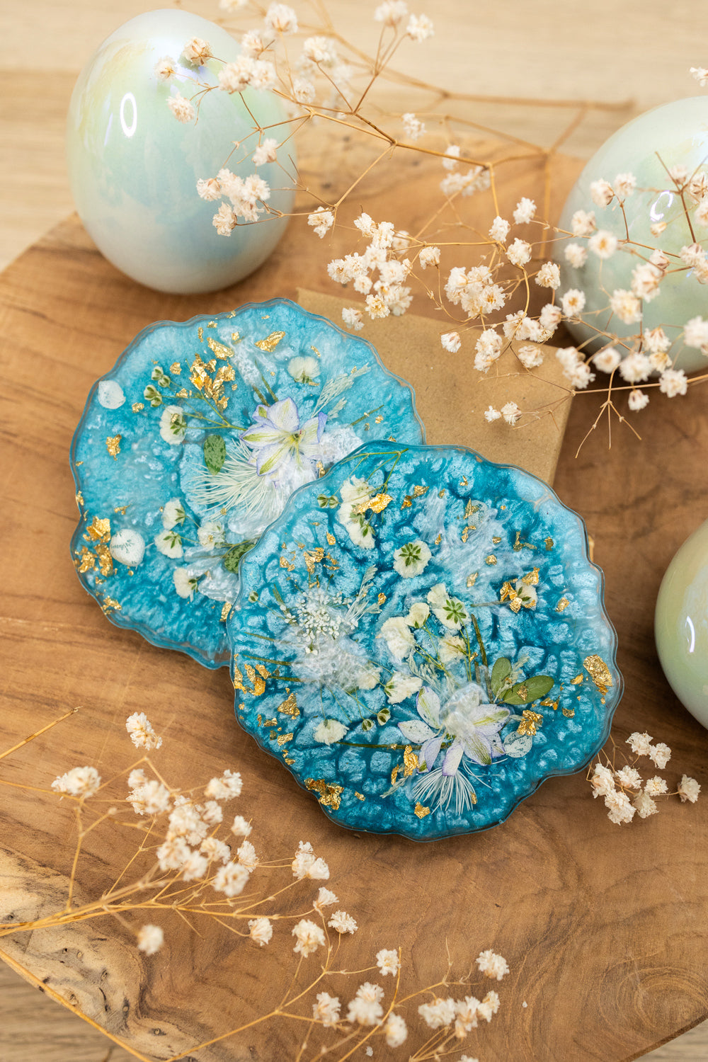 Untersetzer Set - Blue Flower 💙🌺