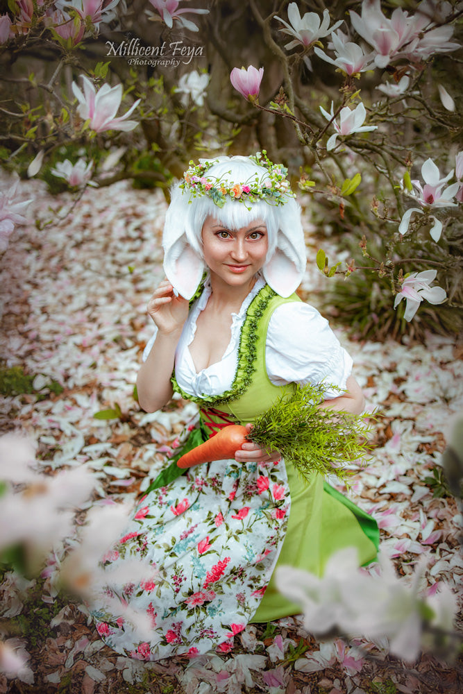 Schlappohrhase - Weiß 🐰🌸🌿