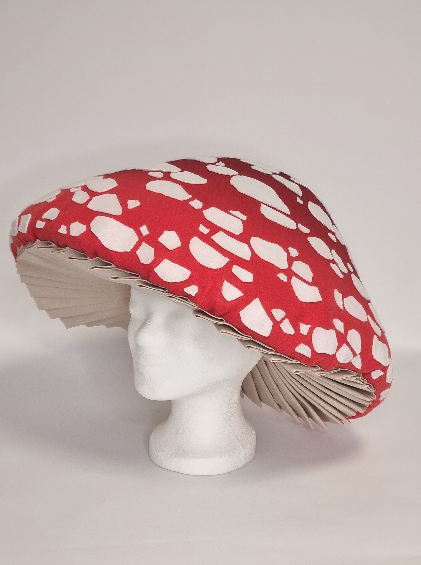 DIY Pilzhut - Anfertigung Verlauf