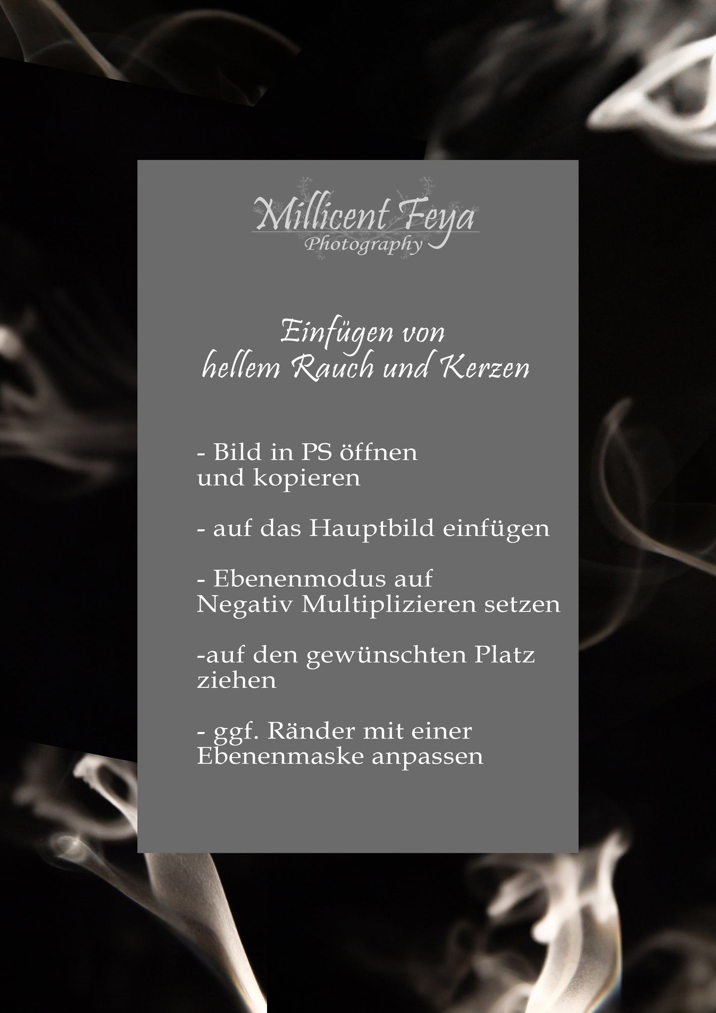 Kerzen-Rauch Overlays