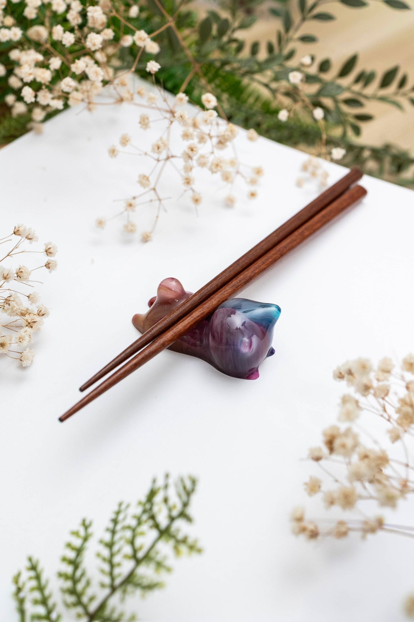 Katzenhalter - für Pinsel o. Essstäbchen 🐈