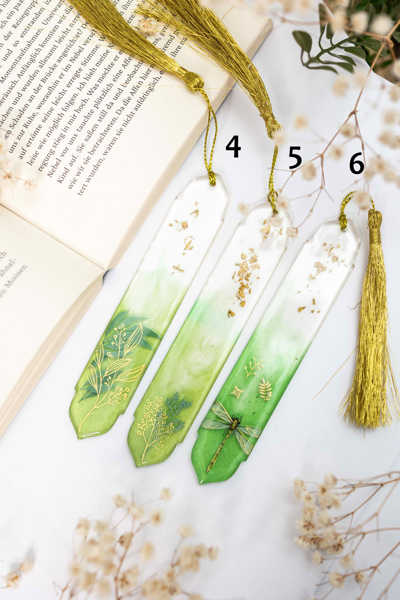 Lesezeichen Grün ❀