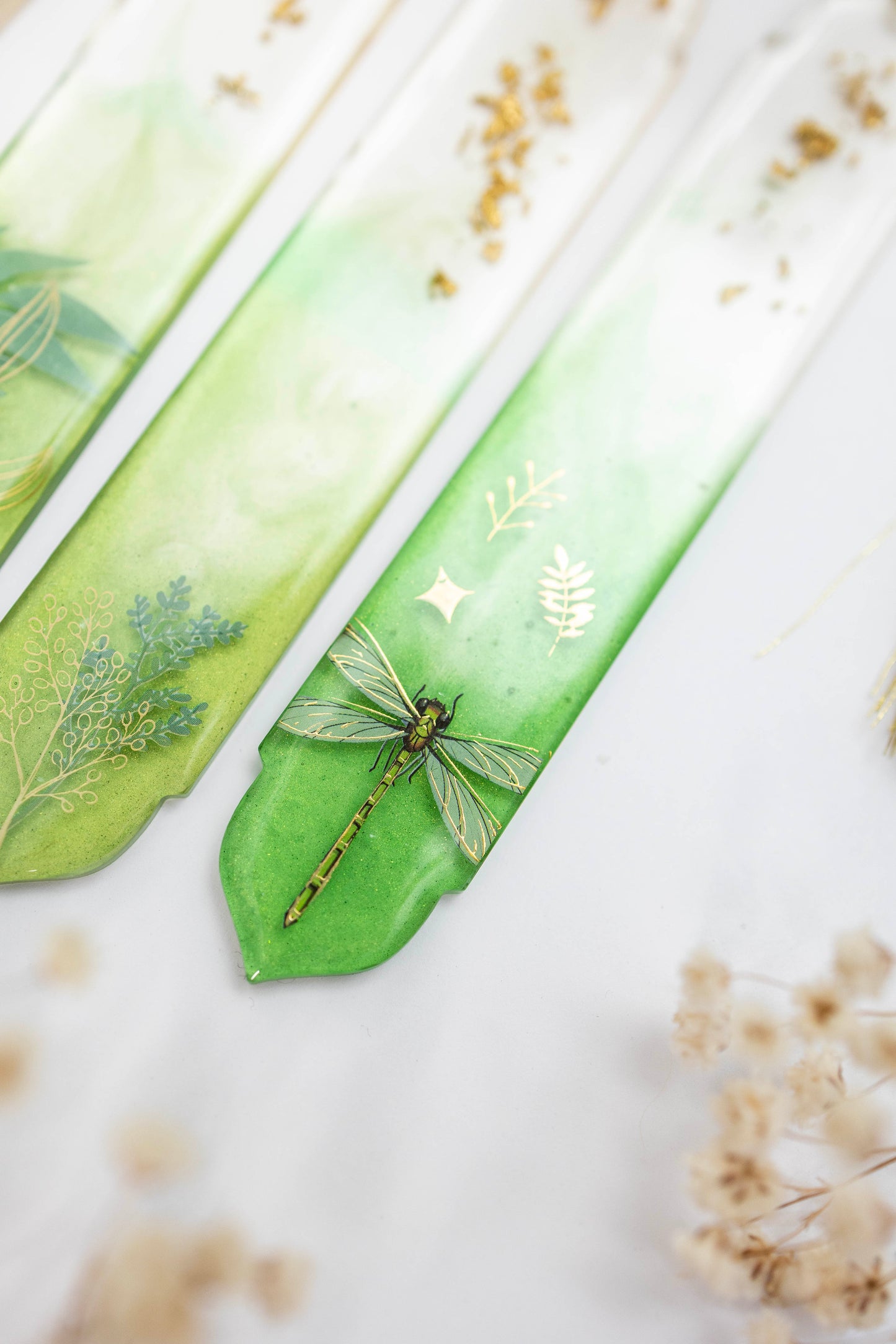 Lesezeichen Grün ❀