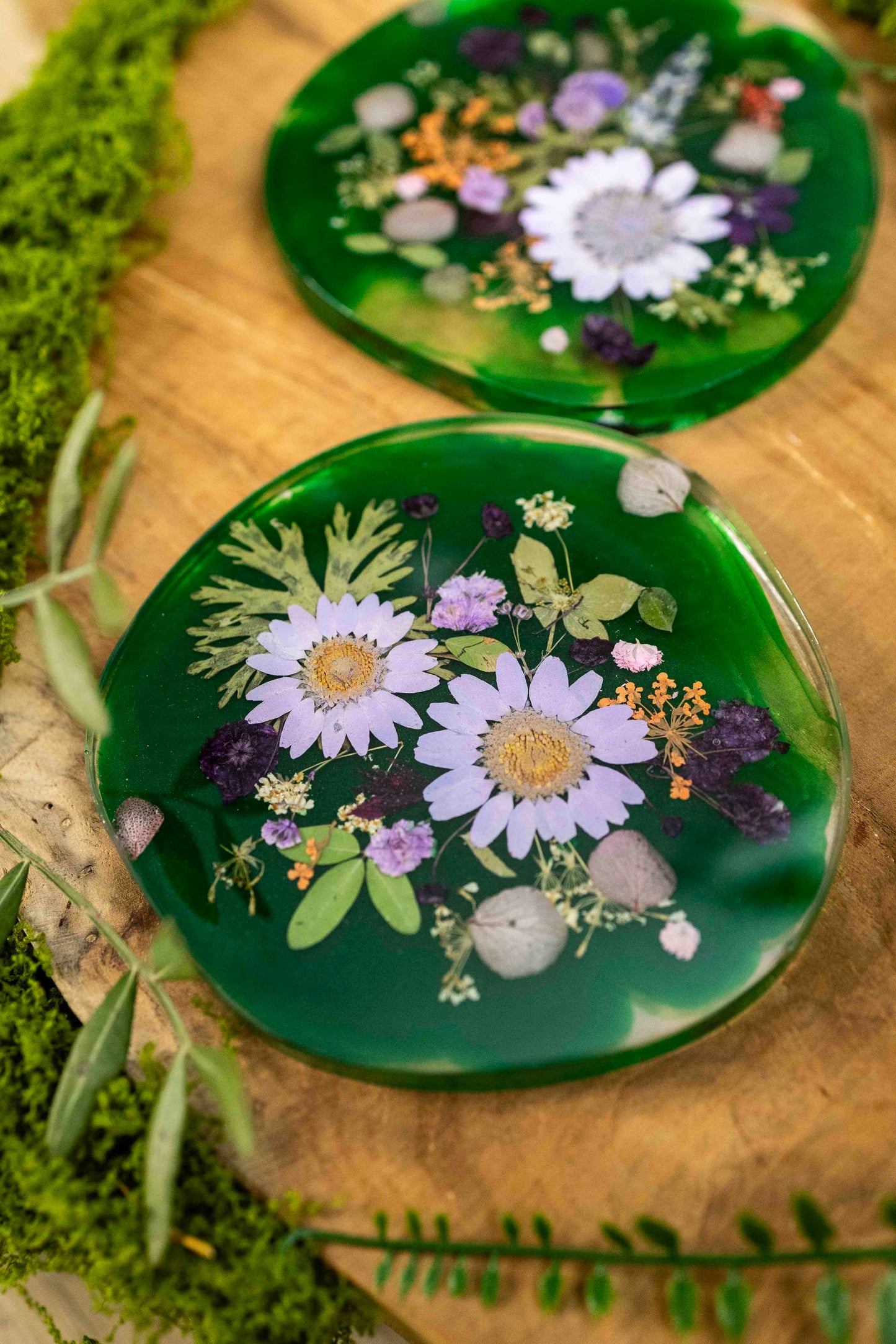 Untersetzer Set - Violett Flower 💜💐
