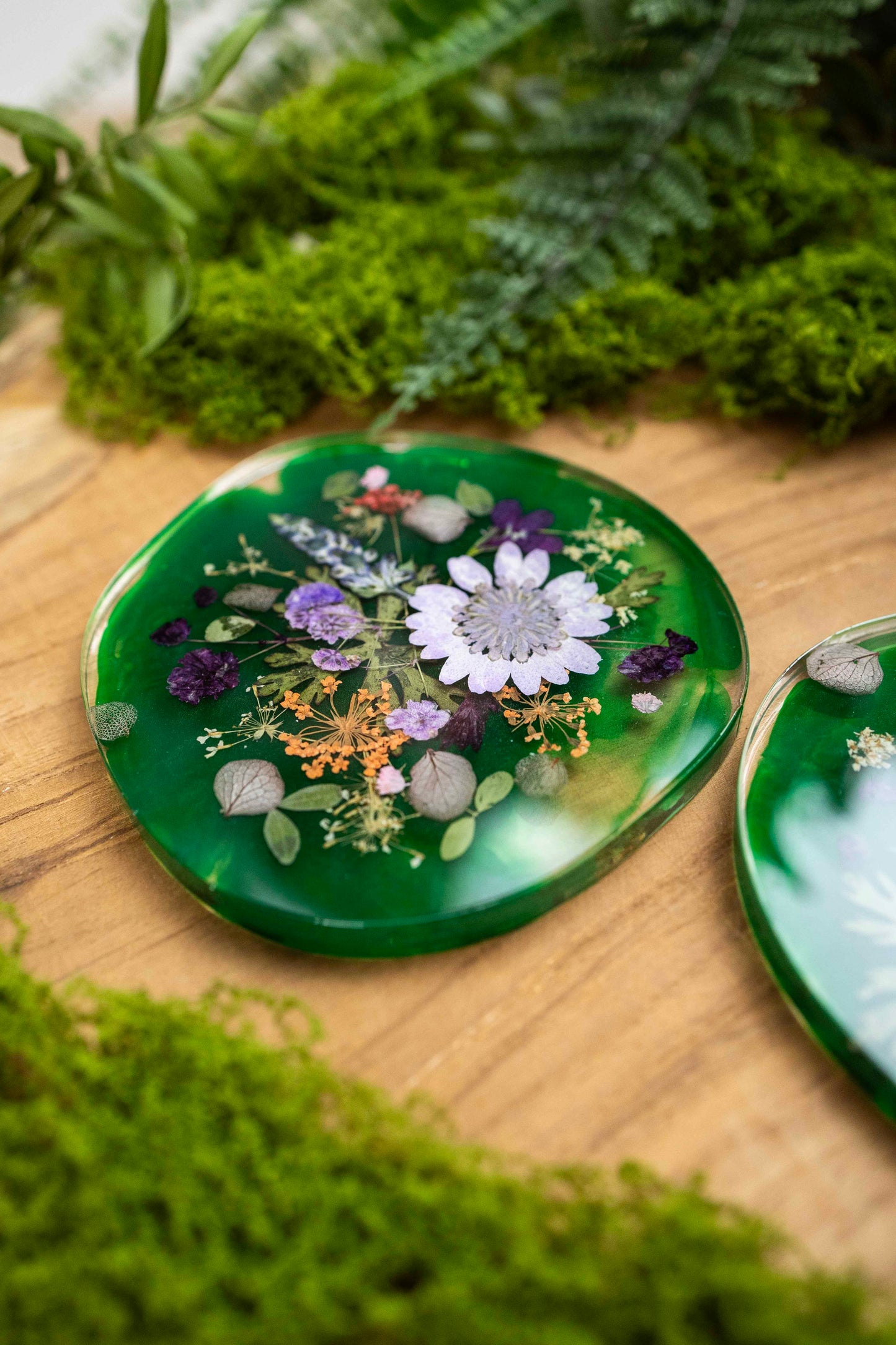 Untersetzer Set - Violett Flower 💜💐