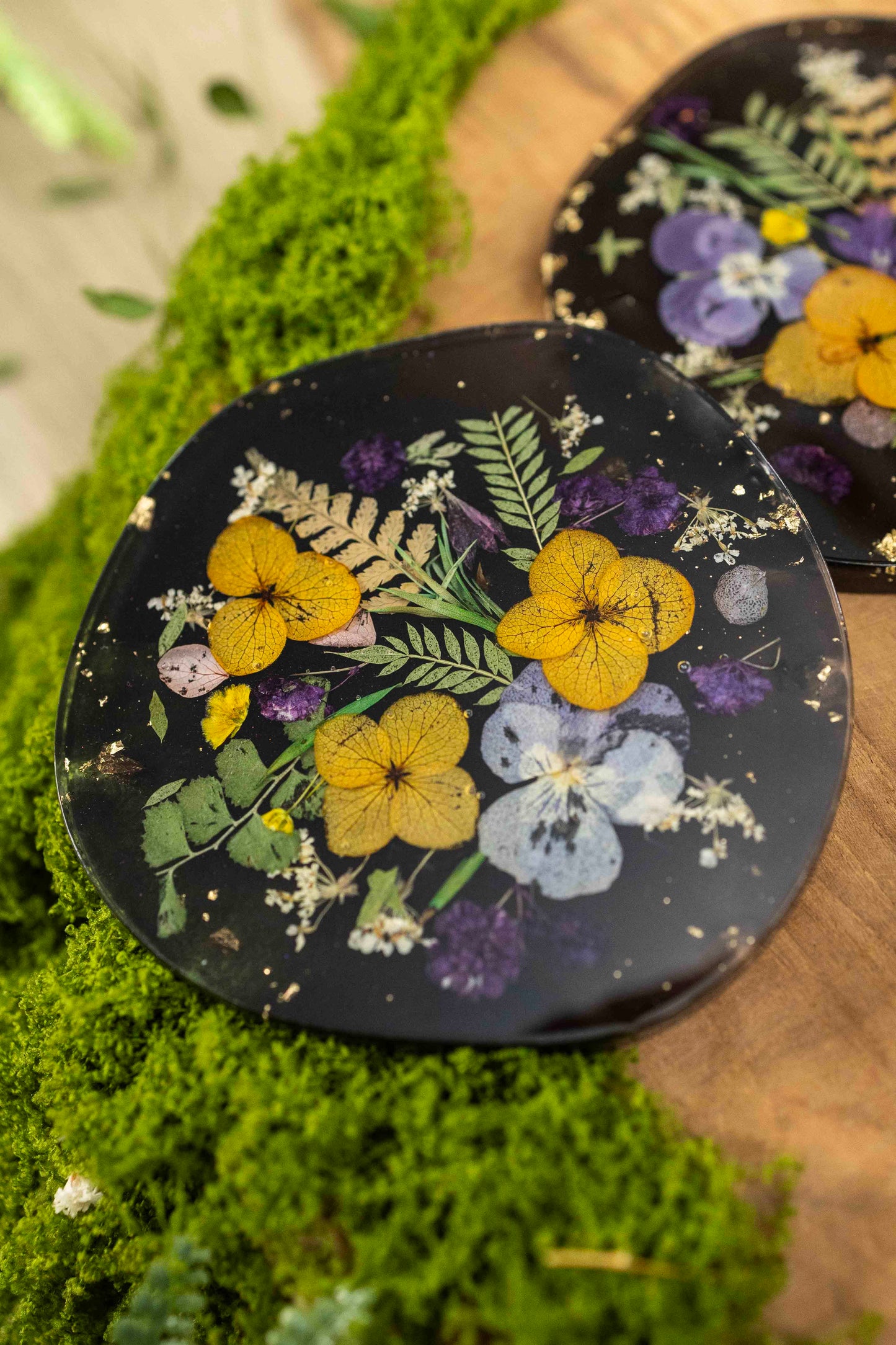 Untersetzer Set - Dark Flower 🖤💐
