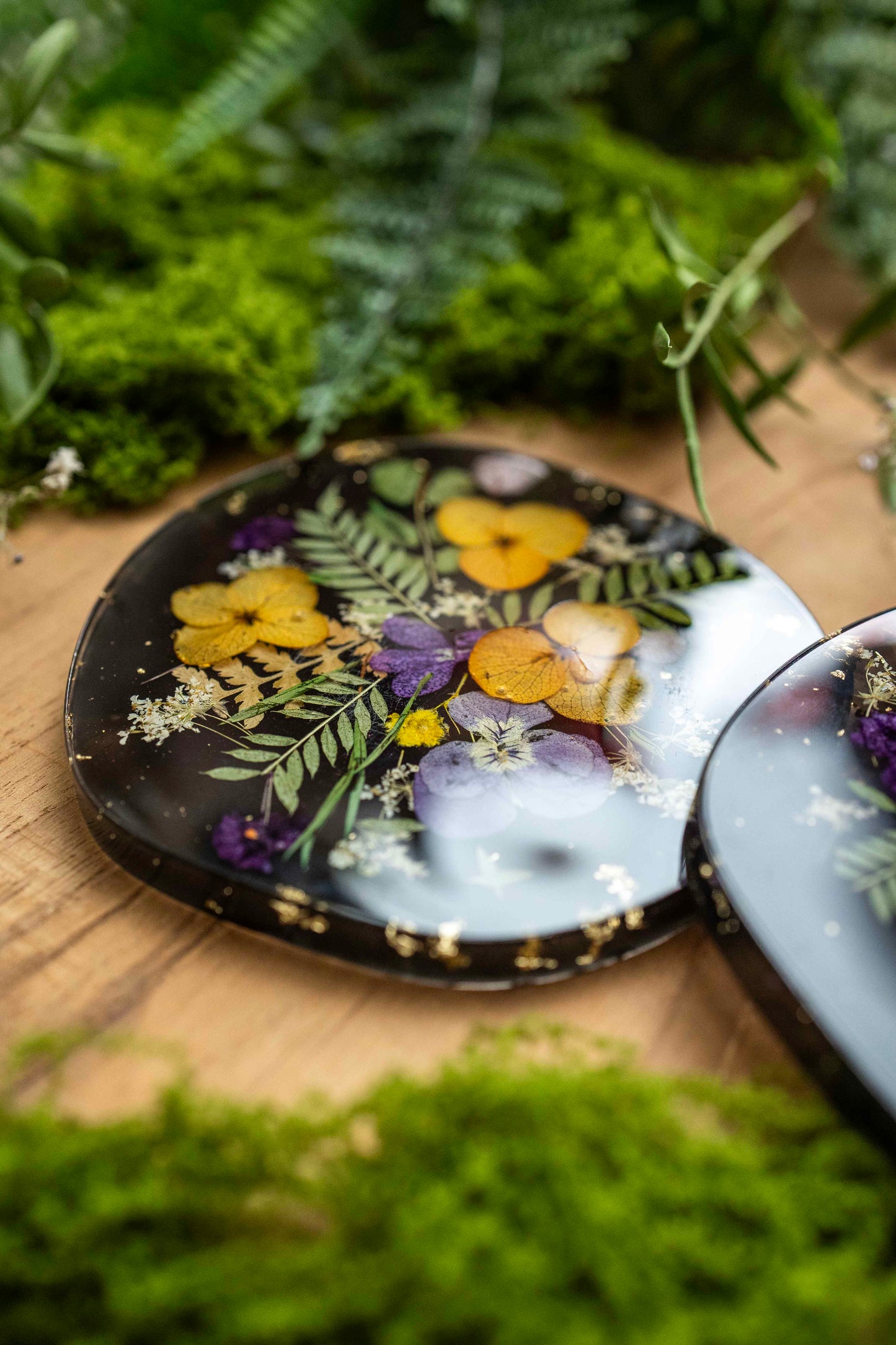 Untersetzer Set - Dark Flower 🖤💐