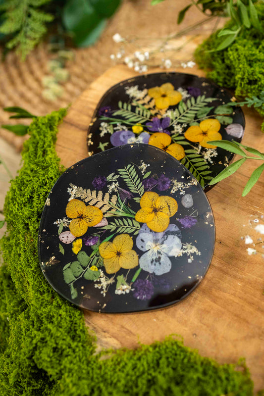 Untersetzer Set - Dark Flower 🖤💐