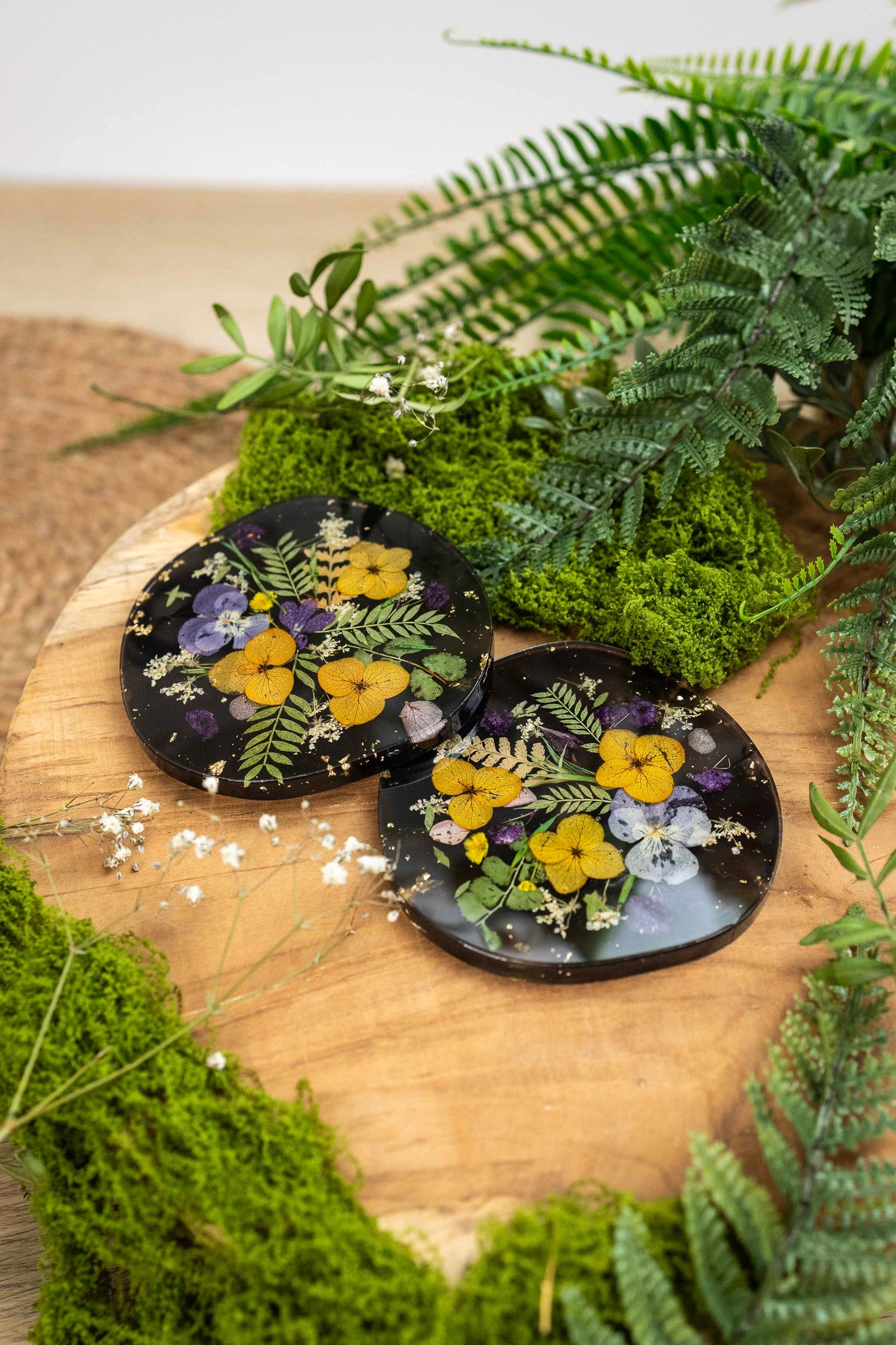 Untersetzer Set - Dark Flower 🖤💐