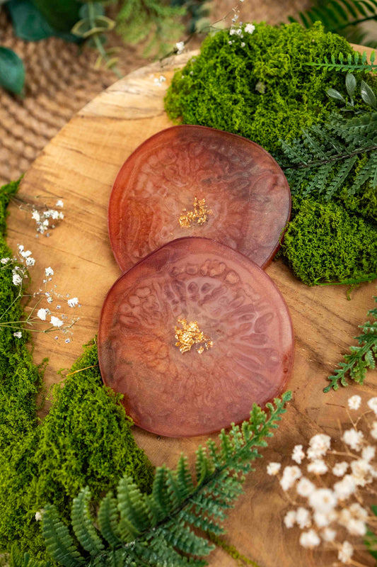 Untersetzer Set - Bernstein 🤎✨