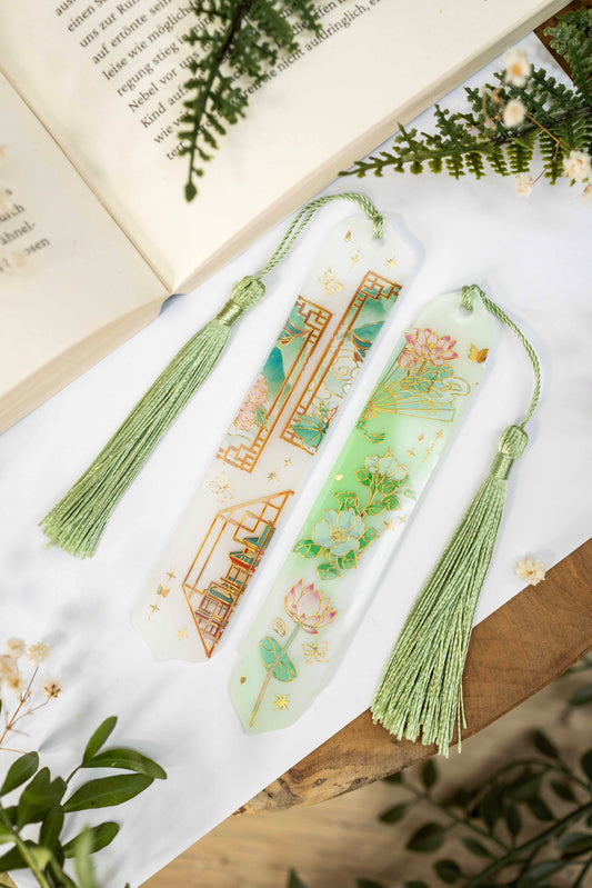 Lesezeichen Grün ❀