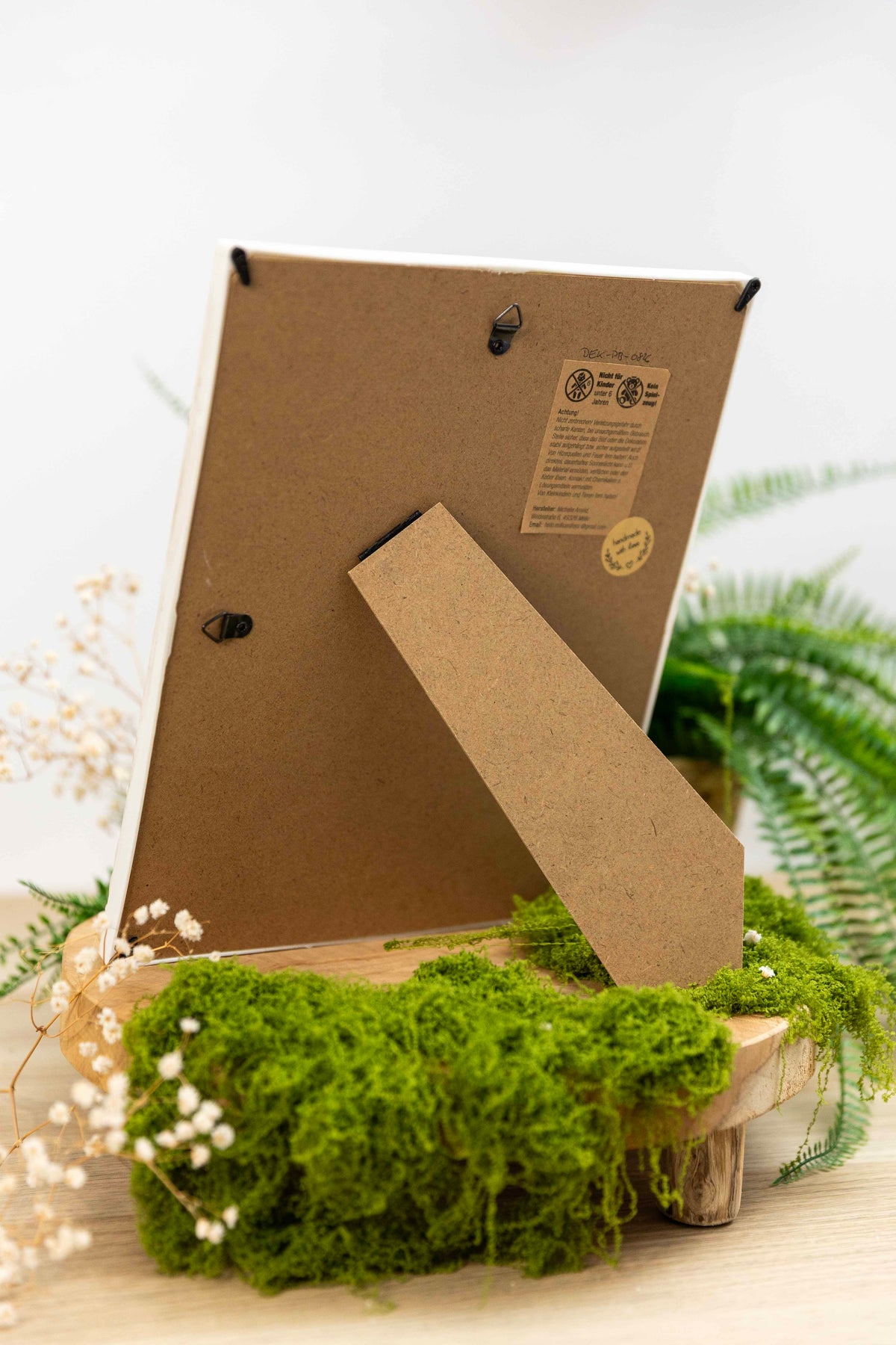3x Fliegenpilz - Bilderrahmen Creme🌿