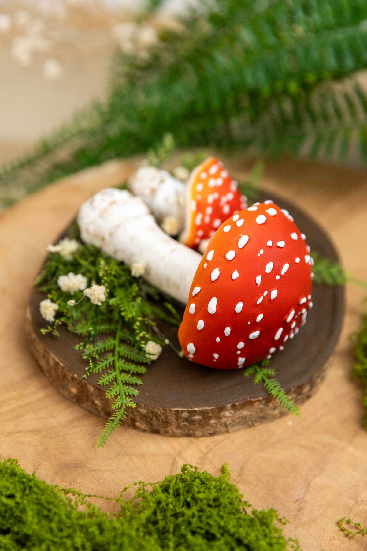 2x Fliegenpilz auf Holz🍄 🌿