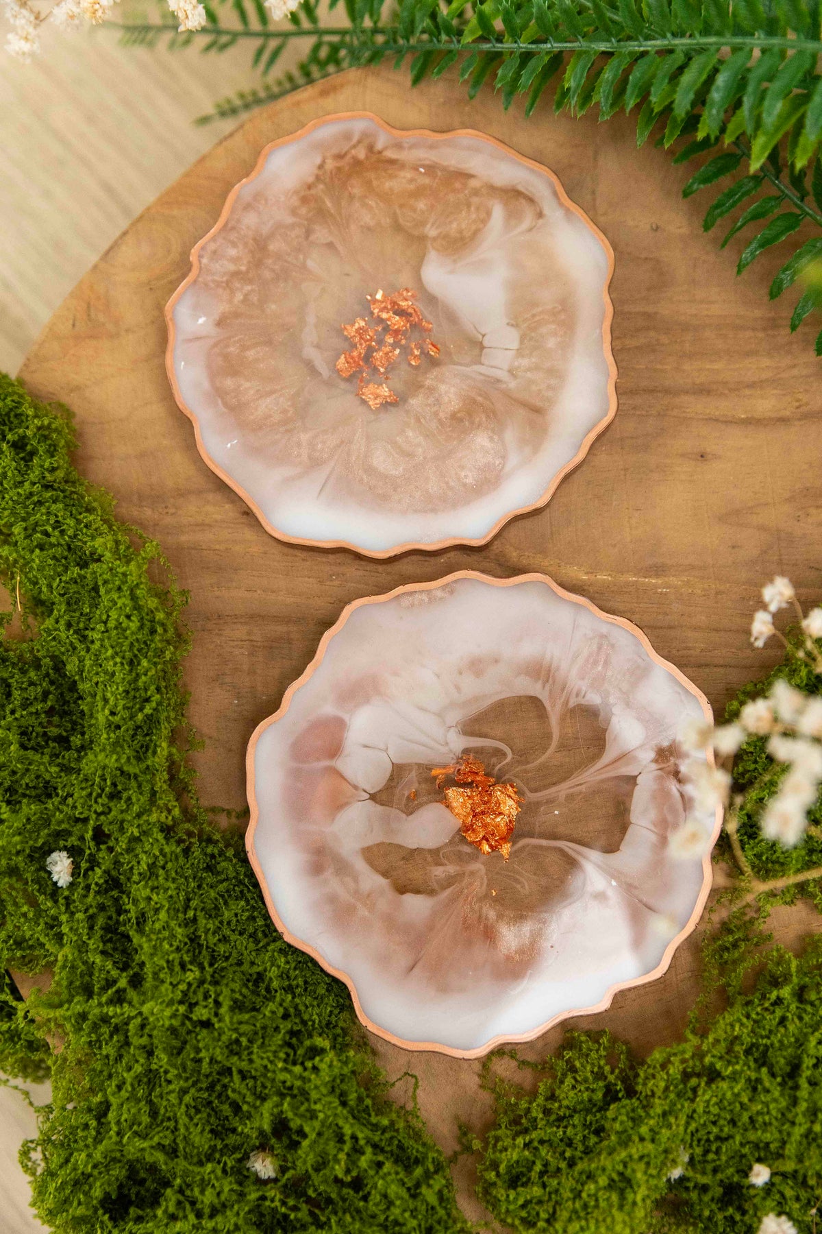 Untersetzer Set - Rosé