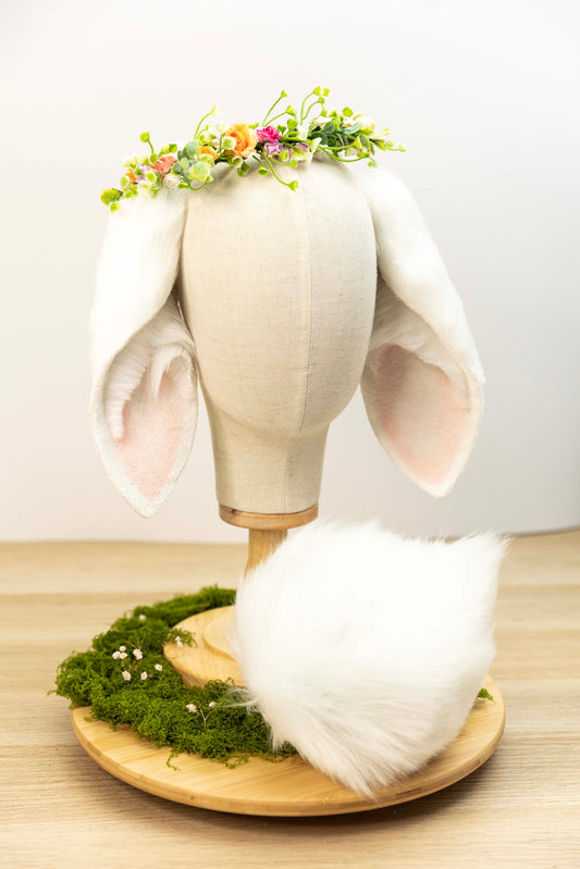 Schlappohrhase - Weiß 🐰🌸🌿