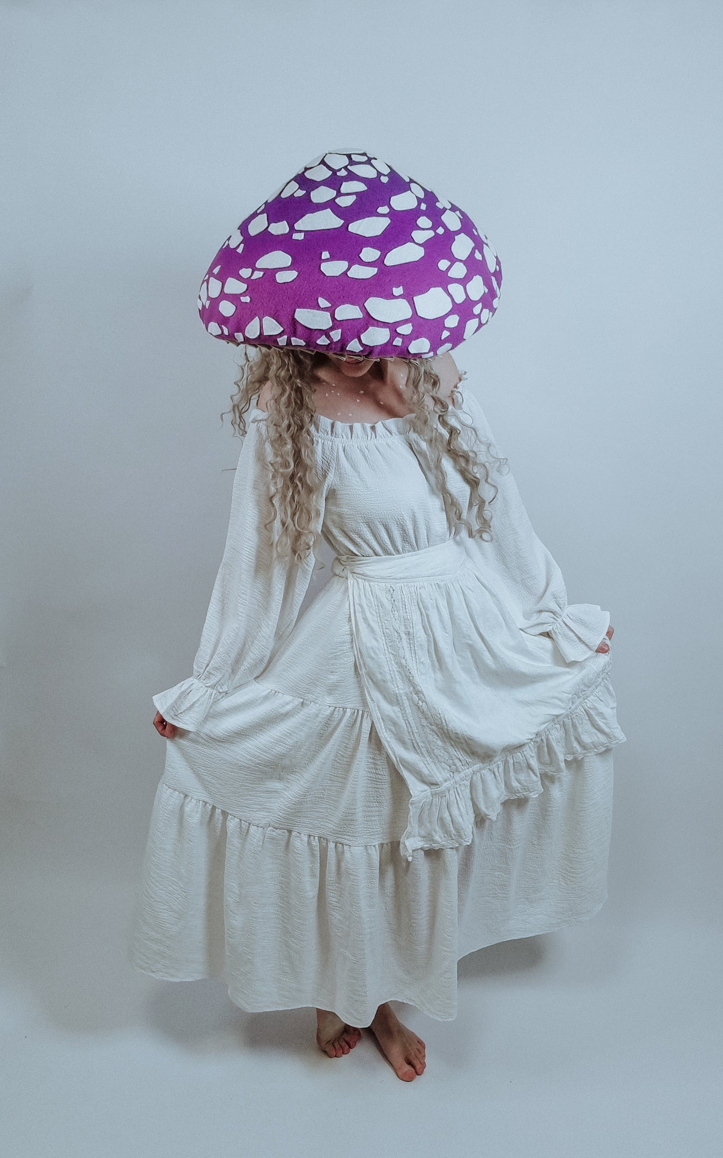 DIY Pilzhut - Anfertigung Verlauf