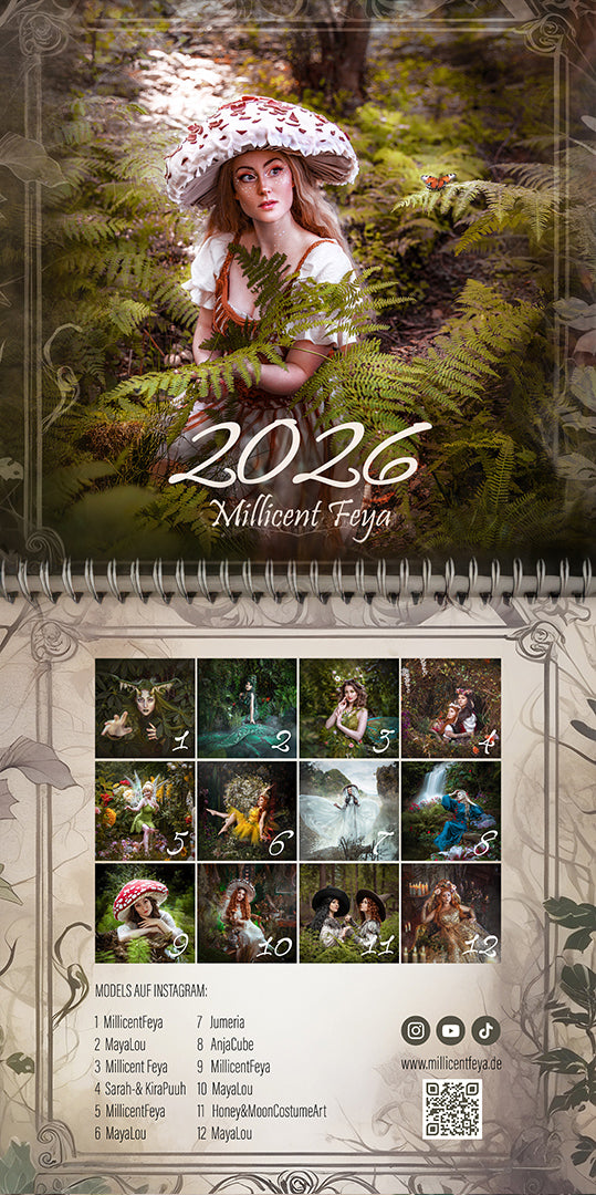Fantasy Kalender 2026 ✨ Nur bis 30.11. Vorbestellen!