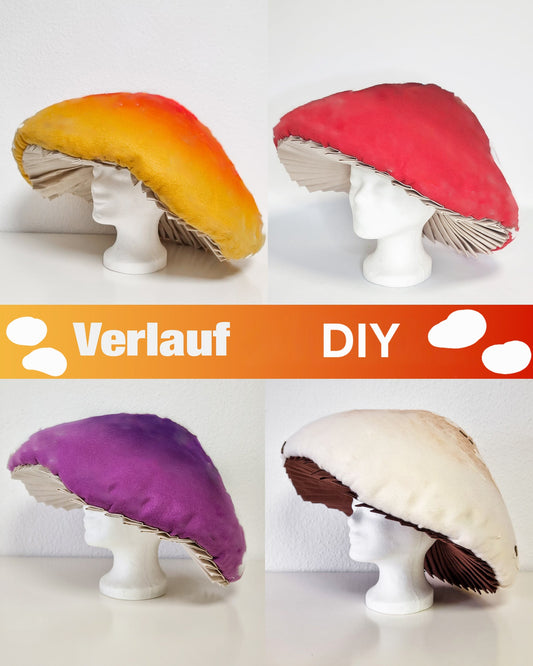 DIY Pilzhut - Anfertigung Verlauf