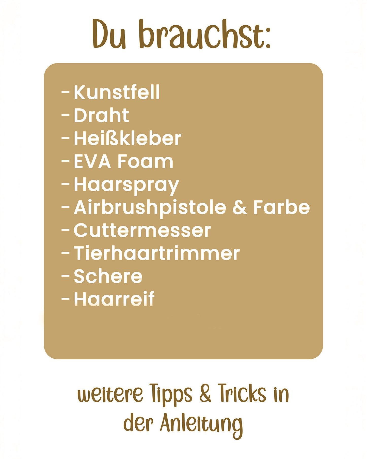 Fantasy Ohren Bundle (Anleitung PDF)