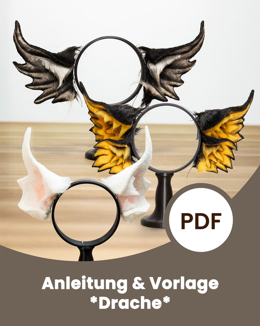Drachen Ohren (Anleitung PDF)